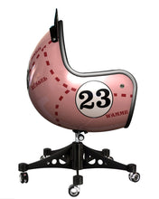 Load image into Gallery viewer, Helmet chair - Porsche 917 Pink Pig "Rüssel" livery