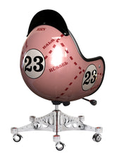 Load image into Gallery viewer, Helmet chair - Porsche 917 Pink Pig "Rüssel" livery