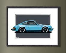 Load image into Gallery viewer, Porsche 911 Coupe (right side view)