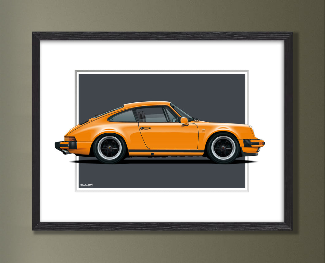 Porsche 911 Coupe (right side view)