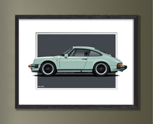 Load image into Gallery viewer, Porsche 911 Coupe (left side view)
