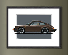 Load image into Gallery viewer, Porsche 911 Coupe (left side view)