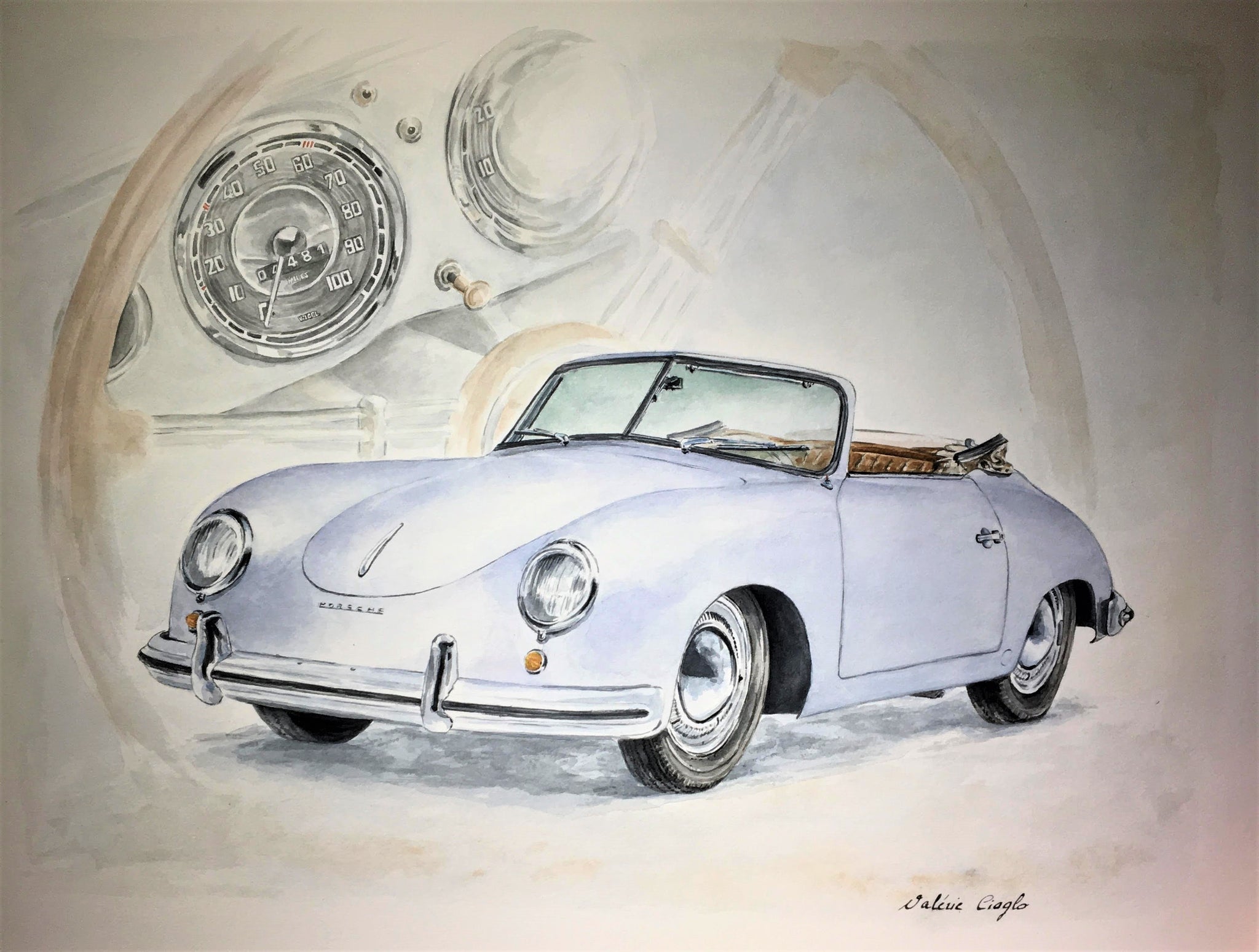 Porsche 356 cabriolet - 1952