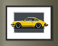 Load image into Gallery viewer, Porsche 911 Coupe (left side view)
